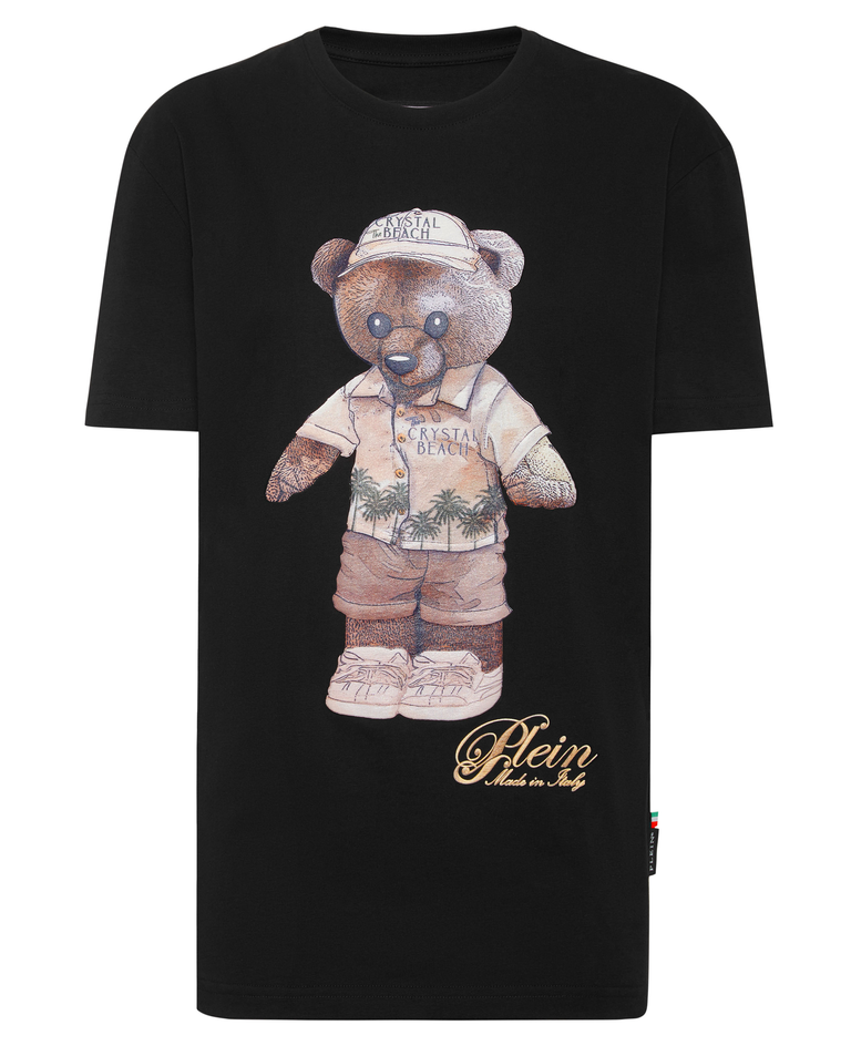 Czarny t-shirt Teddy Beach - Image #4