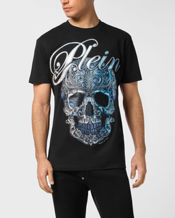Czarna koszulka Gradient Skull - Image #0