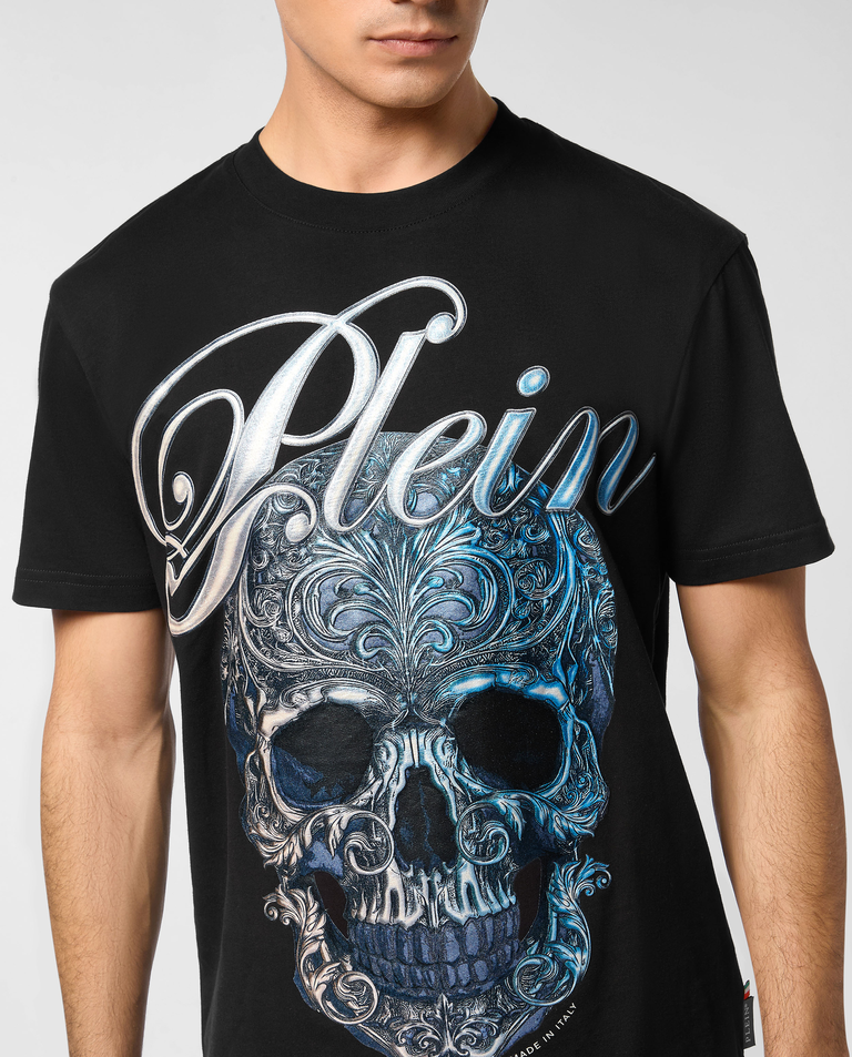 Czarna koszulka Gradient Skull - Image #3