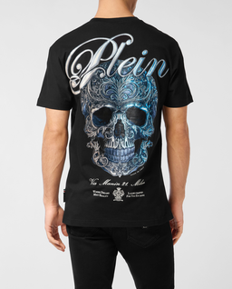 Czarna koszulka Gradient Skull - Image #1