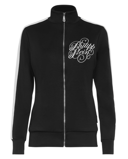 Czarna bluza rozpinana z logo - Image #5