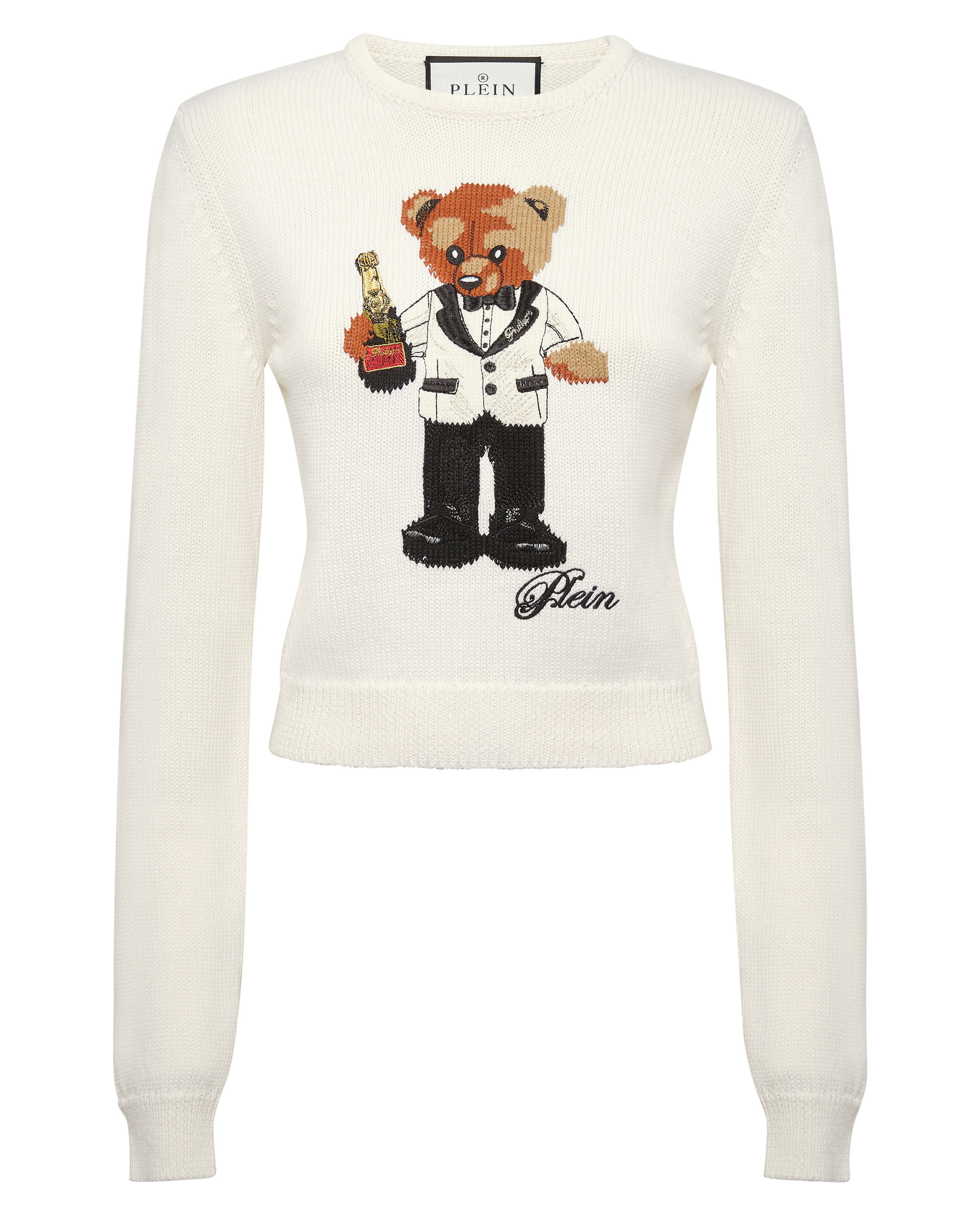 Sweter z haftem Teddy Waiter - Image #4