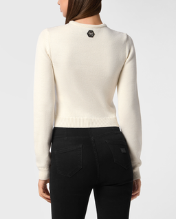 Sweter z haftem Teddy Waiter - Image #1