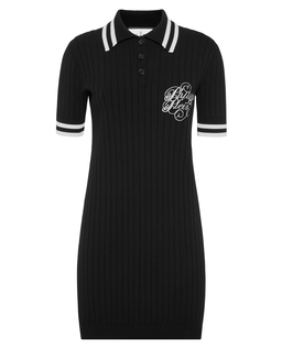 Dzianinowa sukienka polo - Image #4