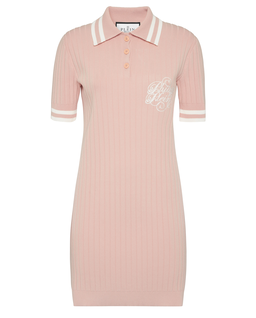 Dzianinowa sukienka polo - Image #4