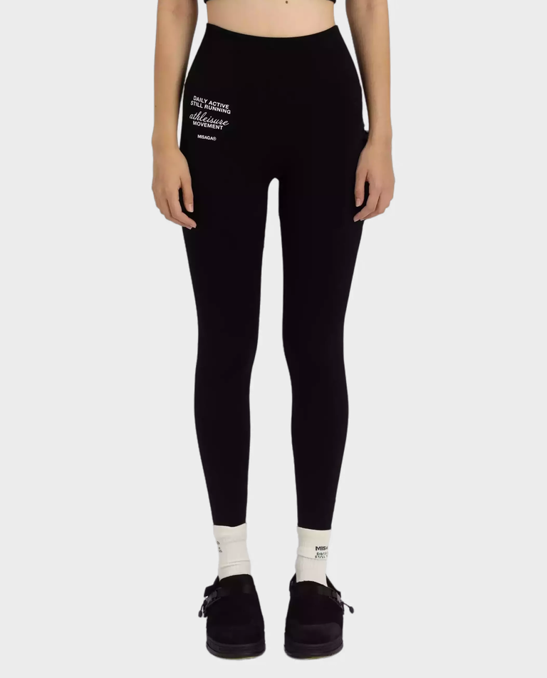 Czarne legginsy seamless - Image #0