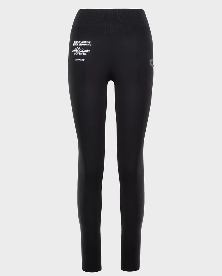 Czarne legginsy seamless - Image #1