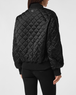 Pikowana kurtka bomber Diamond Signature - Image #3