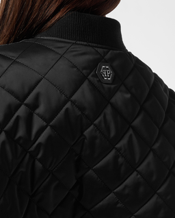 Pikowana kurtka bomber Diamond Signature - Image #4