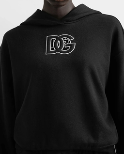 Czarna bluza z białym logo - Image #3
