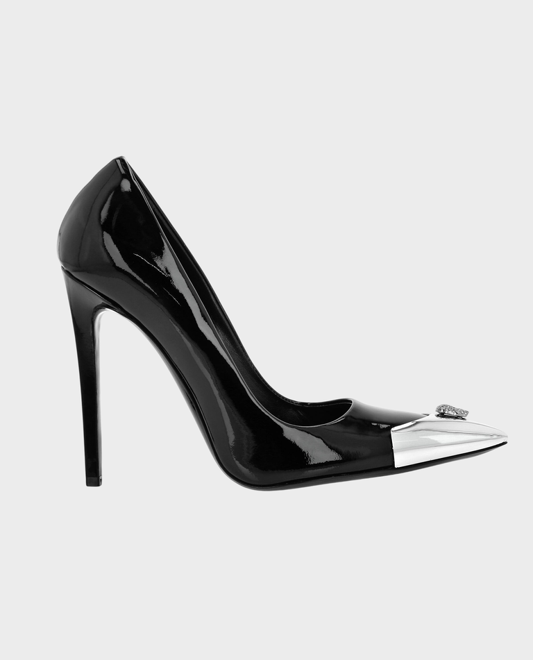 Czarne szpilki Decollete Hi-Heels Skull 120 - Image #0