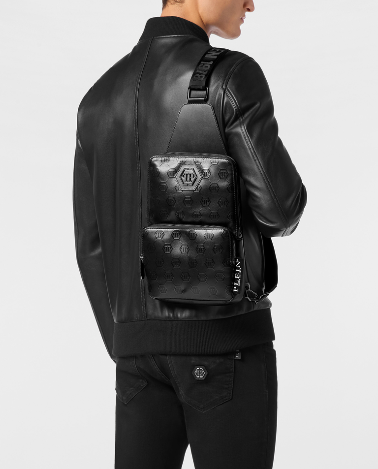 Czarna torba cross body Monogram - Image #1