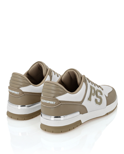 Biało-beżowe sneakersy - Image #2