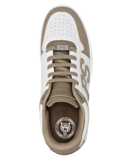 Biało-beżowe sneakersy - Image #3
