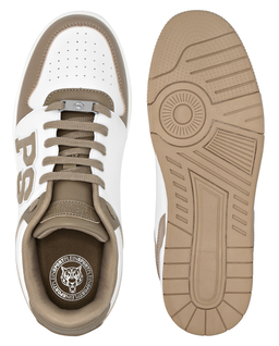Biało-beżowe sneakersy - Image #4