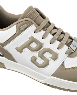 Biało-beżowe sneakersy - Image #6