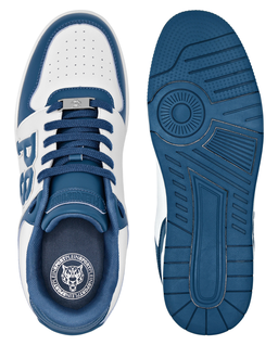 Biało-niebieskie sneakersy - Image #6