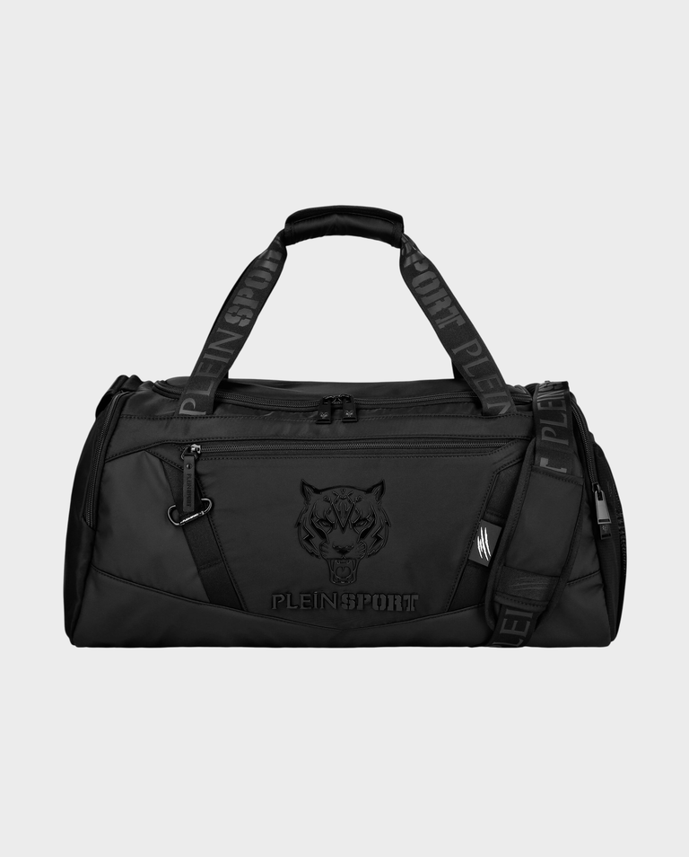 Czarna torba sportowa Duffle Tiger - Image #0
