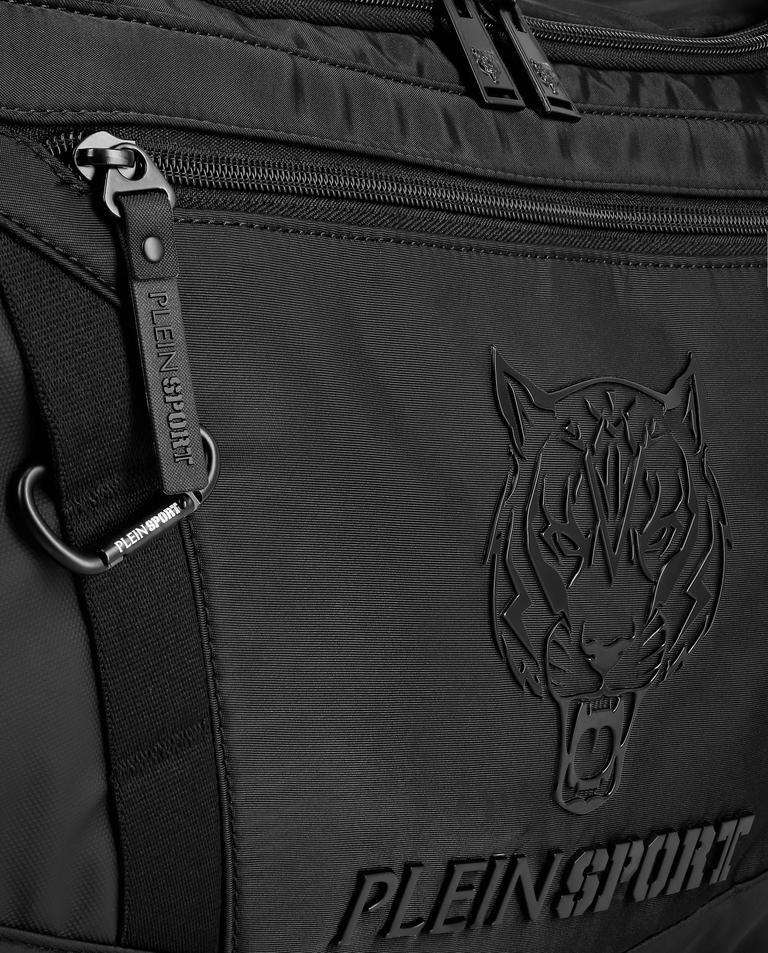 Czarna torba sportowa Duffle Tiger - Image #2