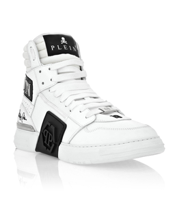 Białe sneakersy High Top - Image #1
