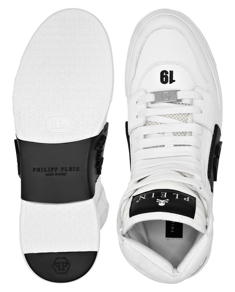 Białe sneakersy High Top - Image #3