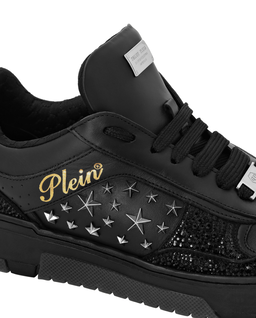 Czarne sneakersy Low Top z ćwiekami - Image #3