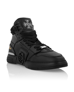 Czarne sneakersy Mid Top Phantom Kicks - Image #1