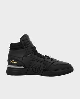 Czarne sneakersy Mid Top Phantom Kicks - Image #0