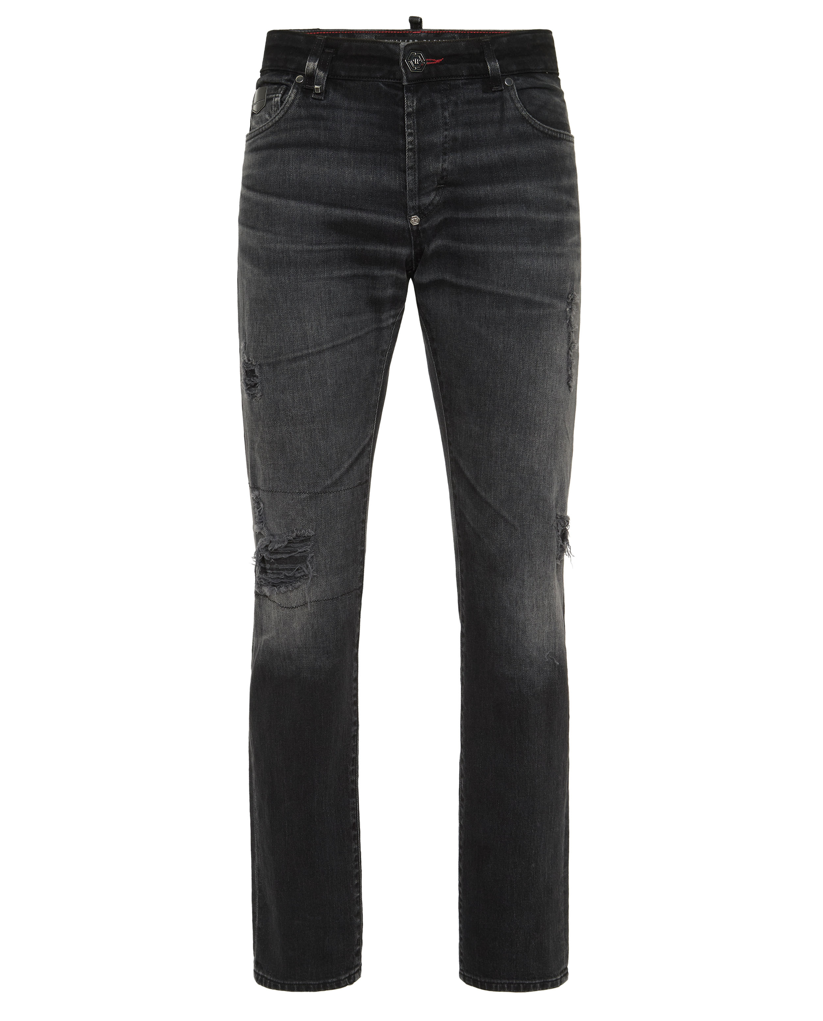 Czarne jeansy Super Straight - Image #4