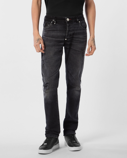 Czarne jeansy Super Straight - Image #0