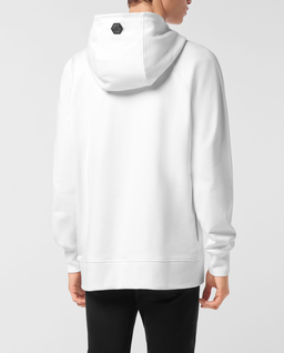 Biała bluza z kapturem - Image #3