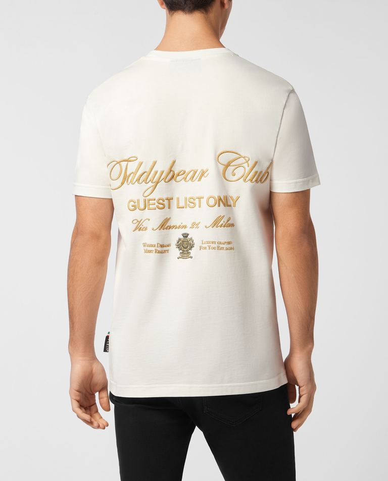 Biały t-shirt Teddy Doorman - Image #1