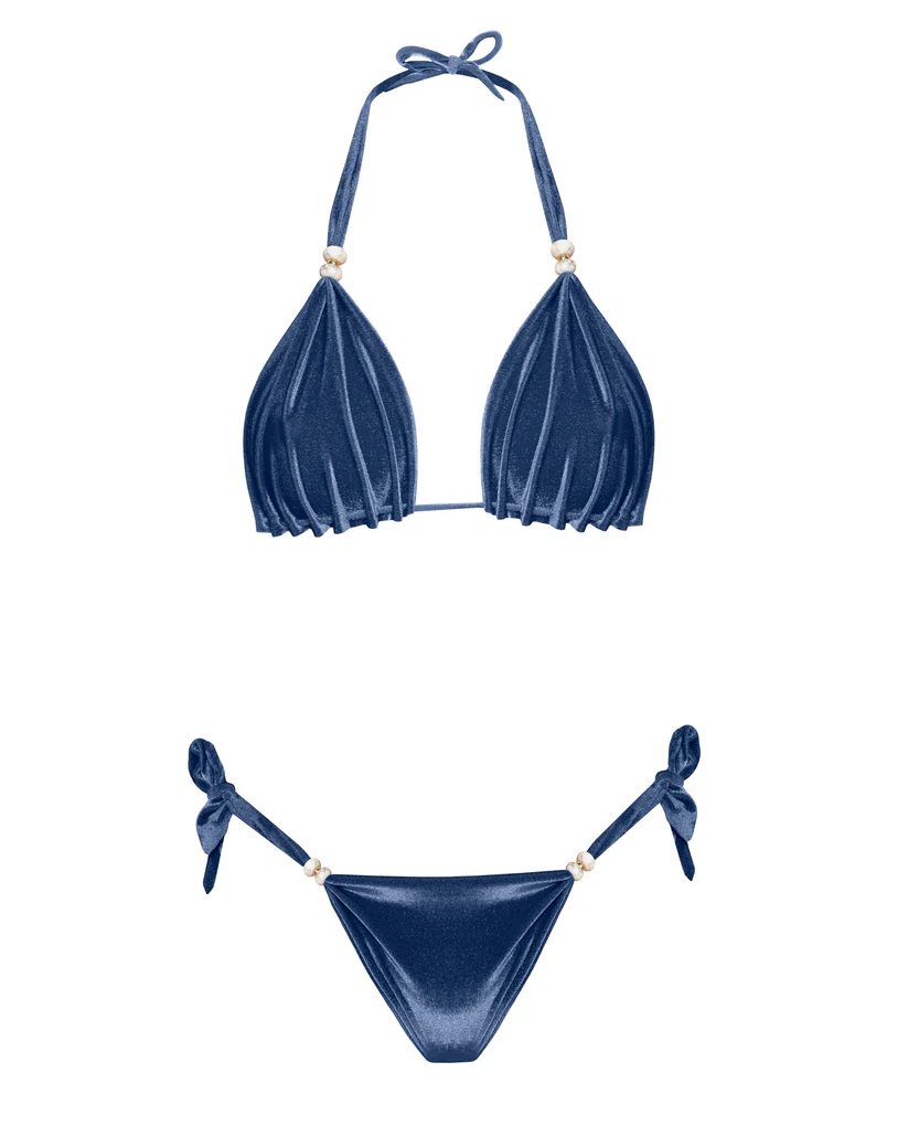 Niebieskie bikini Blue Velvet - Image #2