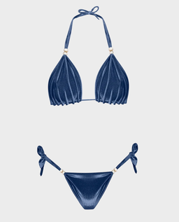 Niebieskie bikini Blue Velvet - Image #1