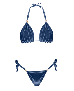 Niebieskie bikini Blue Velvet - Image #2