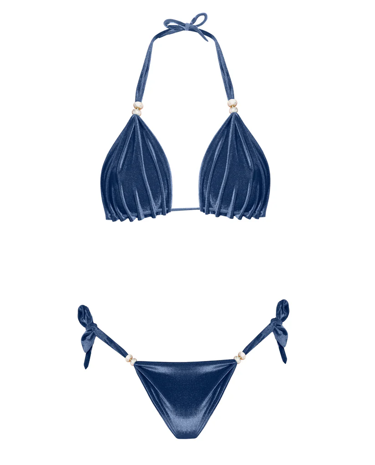 Niebieskie bikini Blue Velvet - Image #2