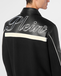 Skórzana kurtka bomber - Image #4