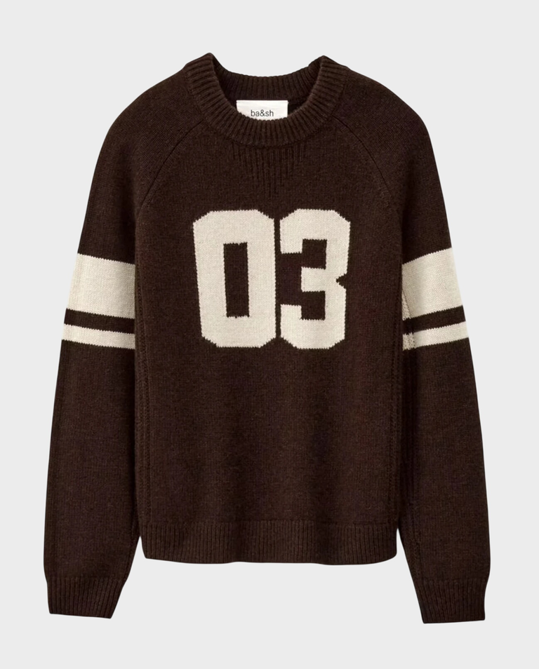 Czekoladowy sweter Cobe