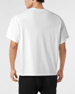 Biały t-shirt z nadrukiem Scratch Scratch - Image #2