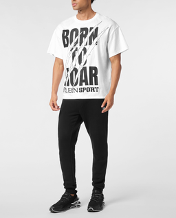 Biały t-shirt z nadrukiem Scratch Scratch - Image #3