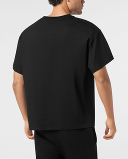 Czarny t-shirt z nadrukiem Scratch Scratch - Image #2