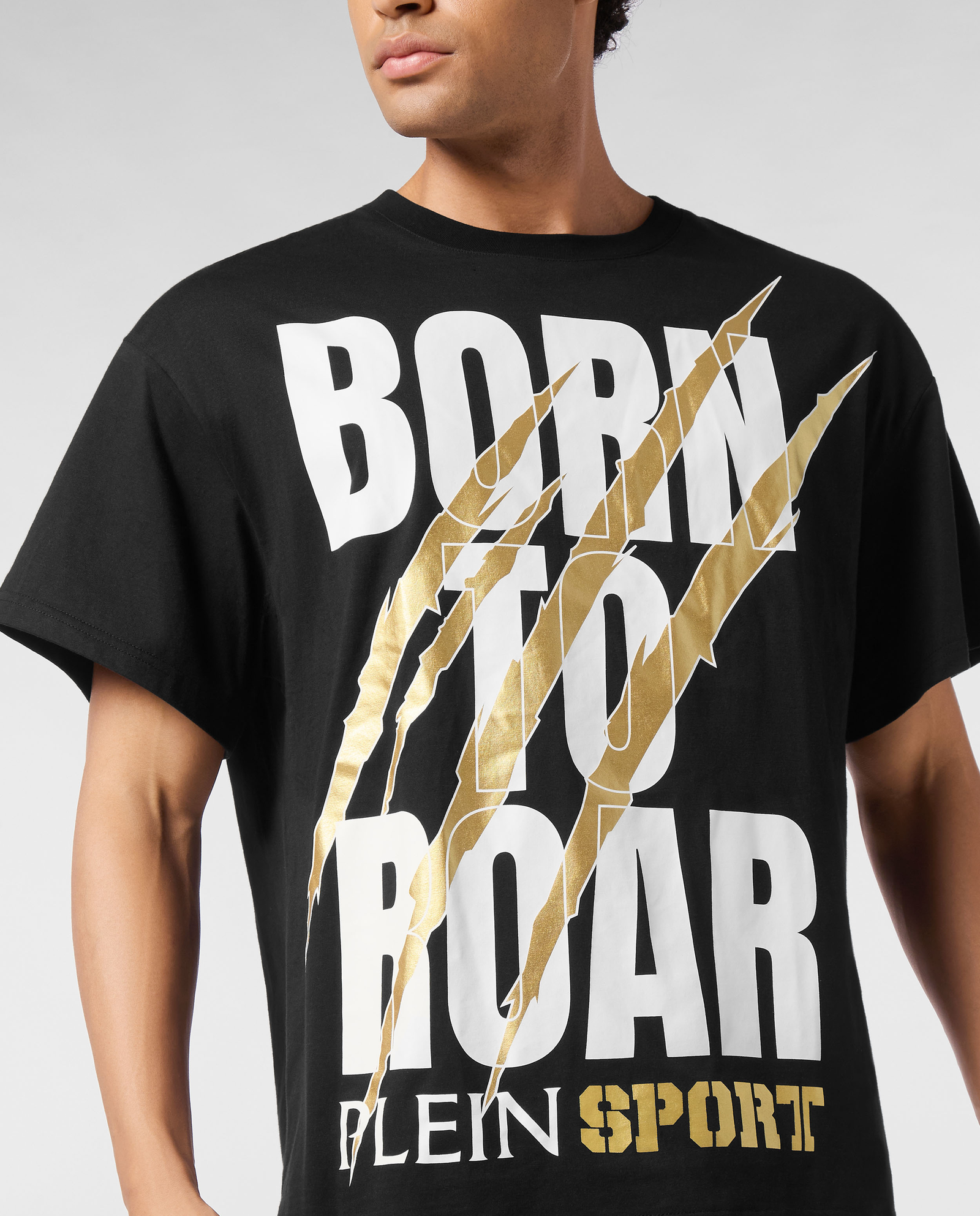 Luźny t-shirt z nadrukiem Scratch Scratch - Image #4