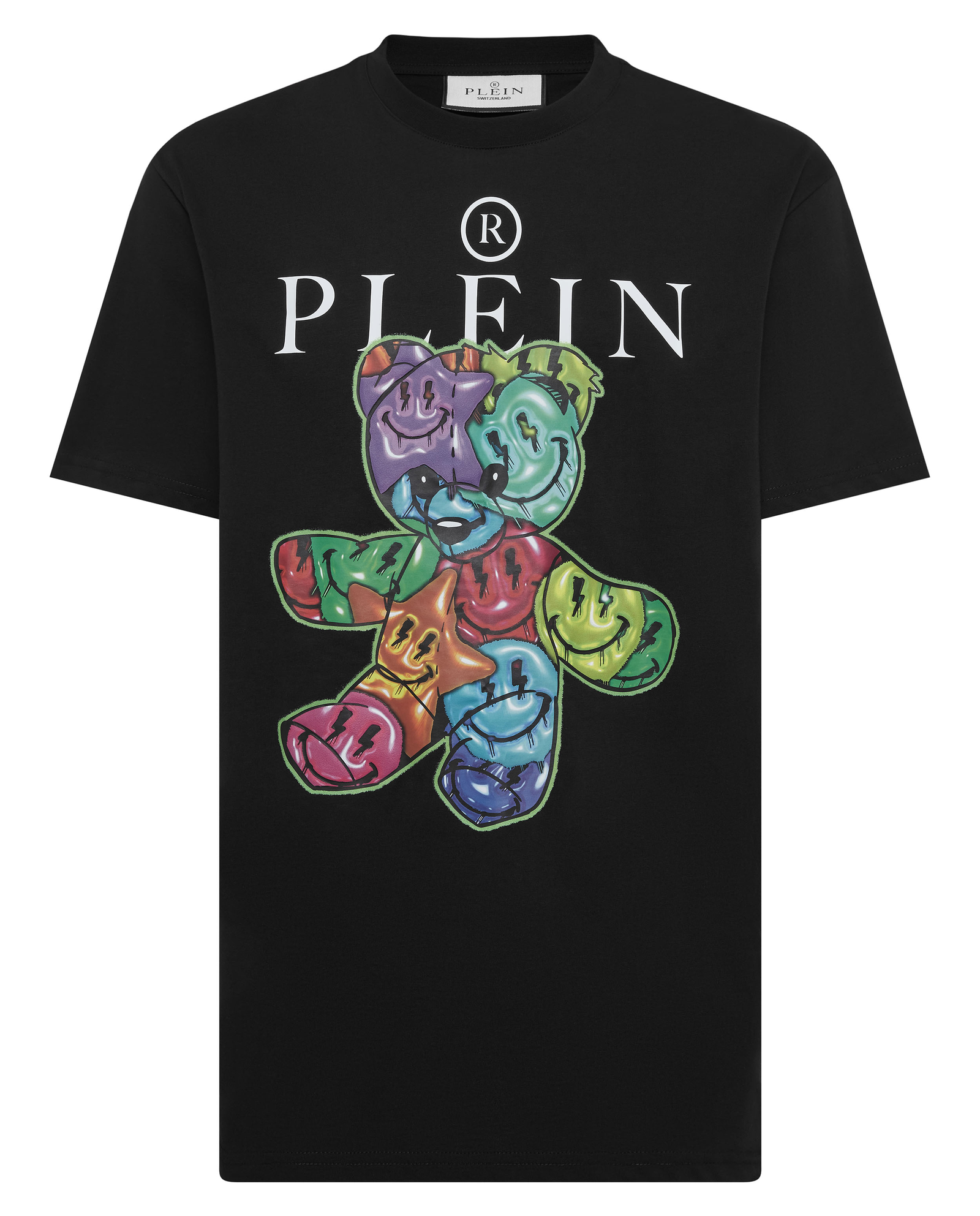 T-shirt z kolorowym nadrukiem - Image #1
