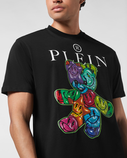 T-shirt z kolorowym nadrukiem - Image #4