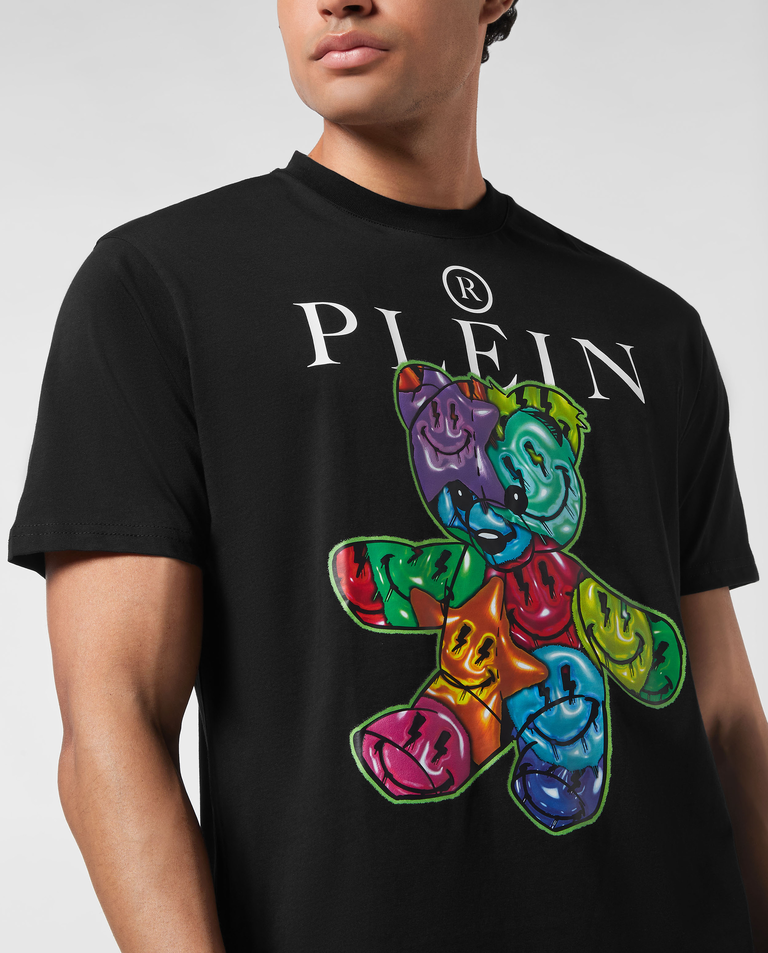 T-shirt z kolorowym nadrukiem - Image #4