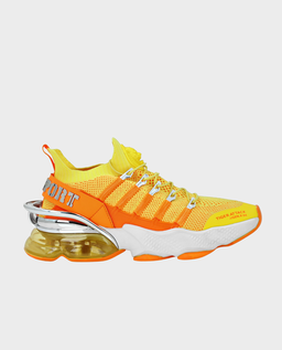 Pomarańczowe sneakersy z logo - Image #0