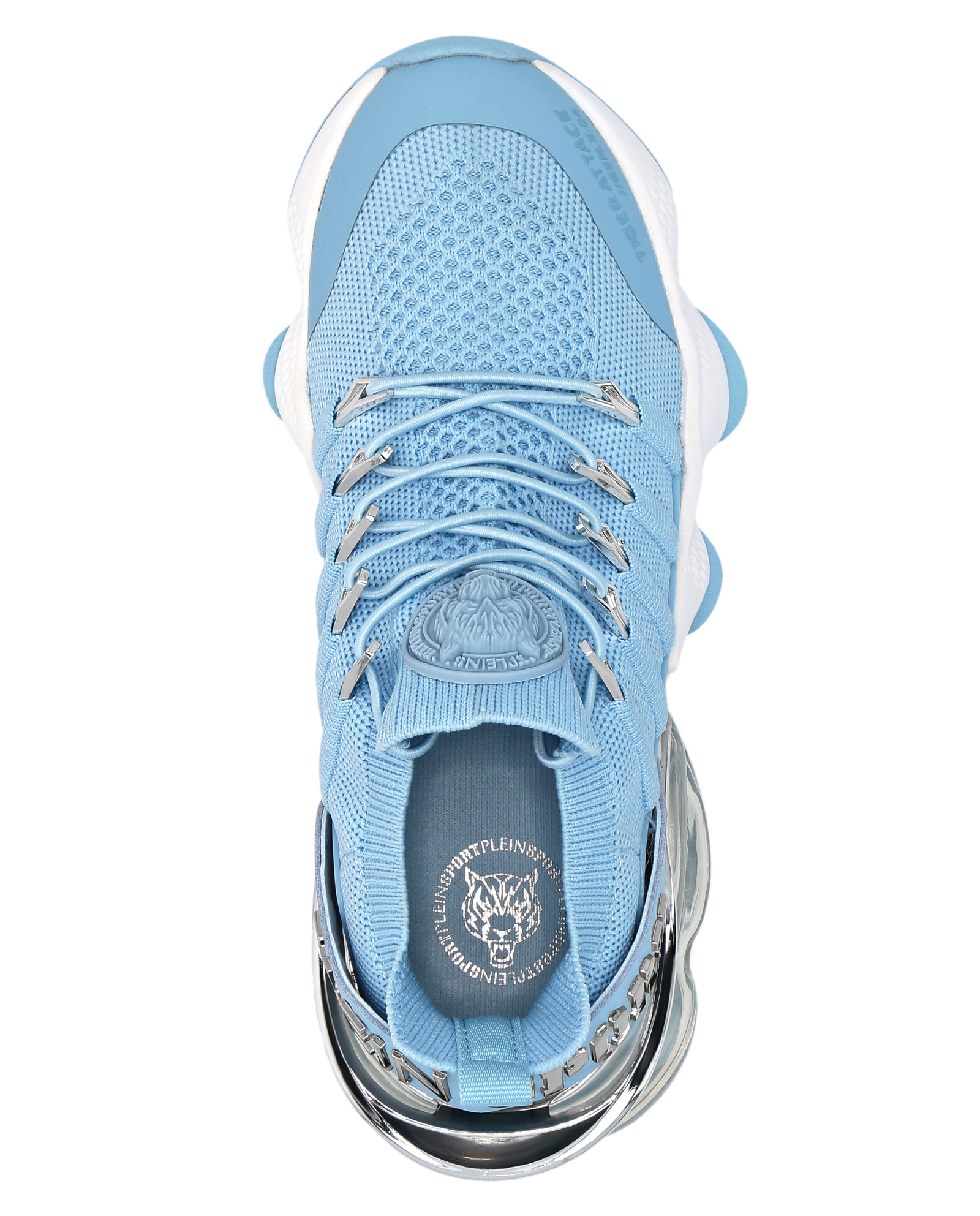 Błękitne sneakersy Tiger Attack - Image #3
