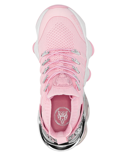 Różowe sneakersy z logo - Image #3