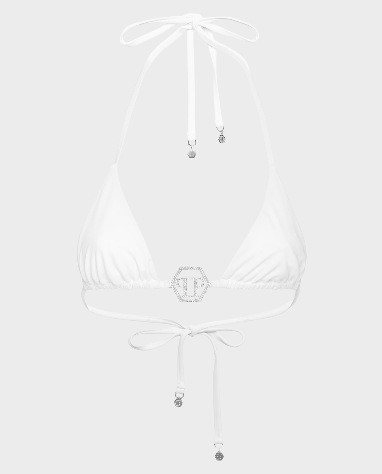 Biały top od bikini - Image #0
