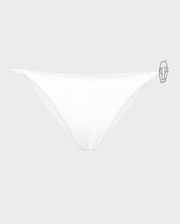 Biały dół od bikini - Image #0